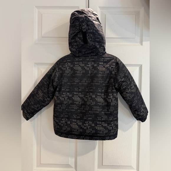 Columbia Toddler Winter Coat 3T Black Hooded Puffer Jacket Insulated - Picture 11 of 12